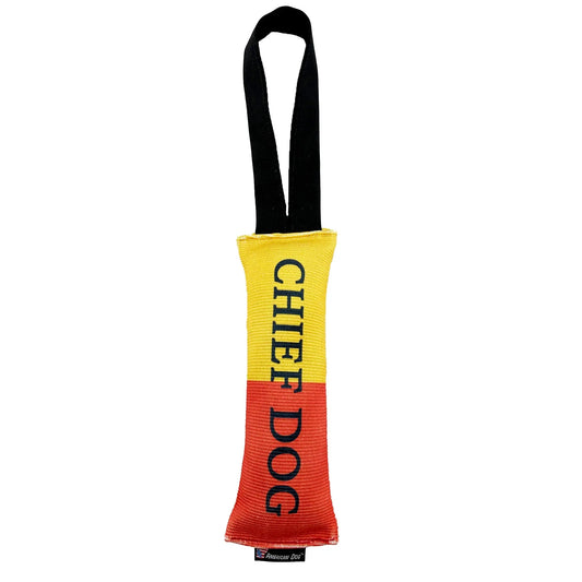 Fire Hose 'Chief Dog' Tug American Dog