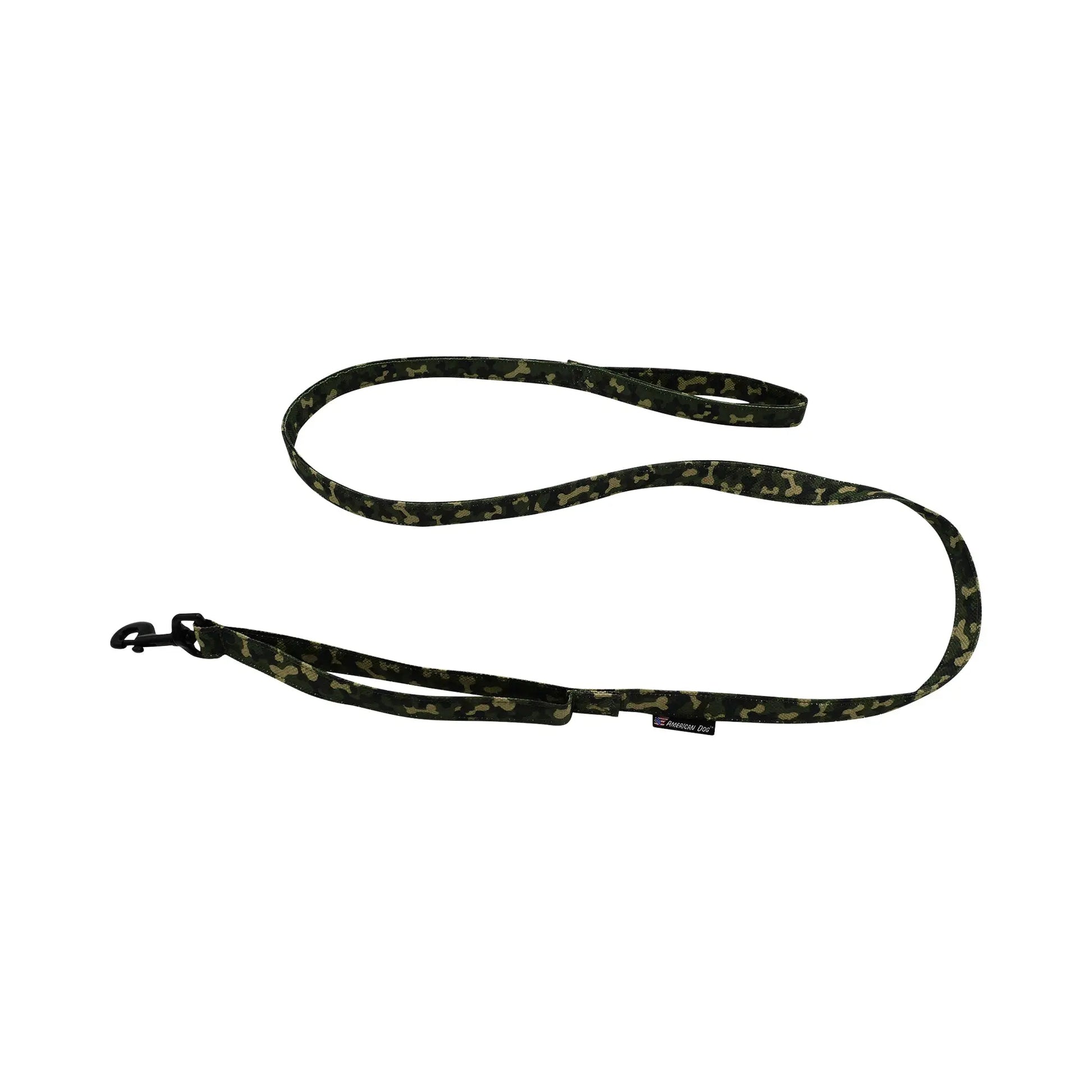 Leashes.  Ballistic Solids or Design Prints American Dog