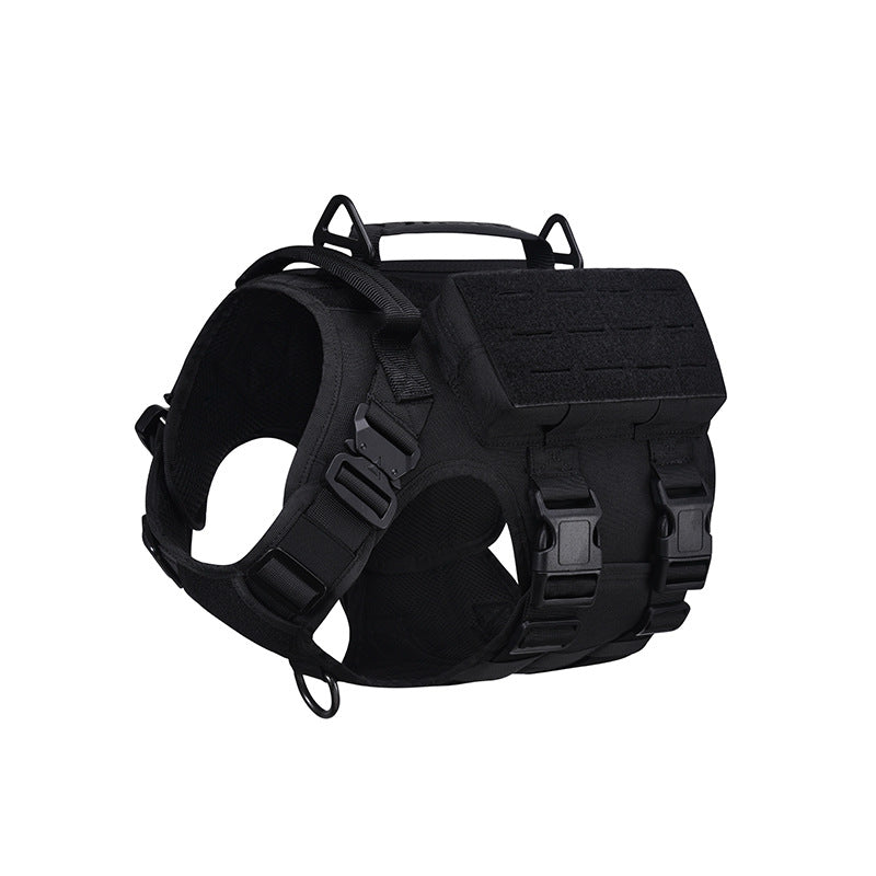 Outdoor tactical laser dog clothing suit multifunctional cobra nylon waterproof dog training suit dog combat vest