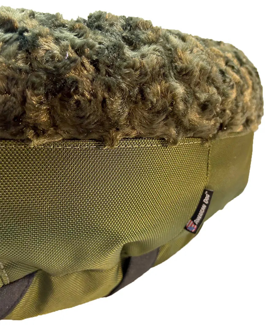 Dog Bed Round Bolster Furvana™ American Dog