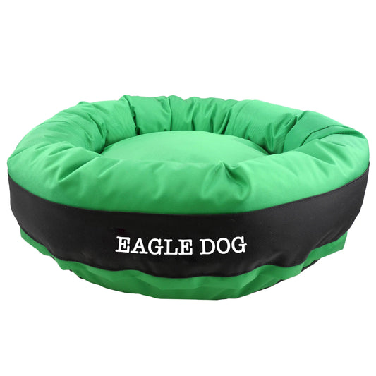 Dog Bed Round Bolster Armor Football American Dog