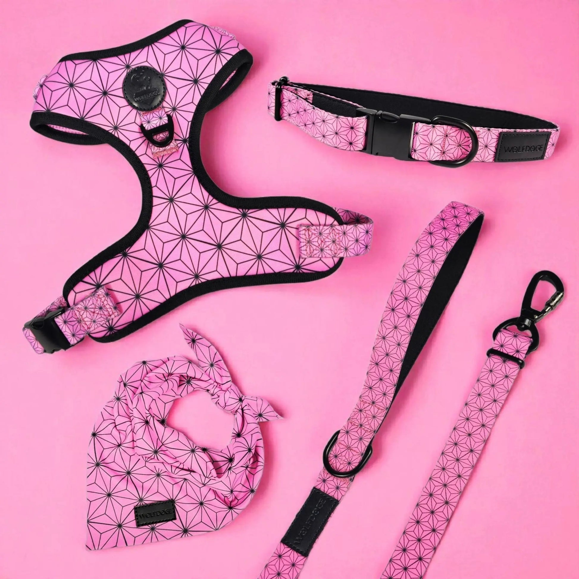 Asanoha Cooling Bandana WOLFDOGE