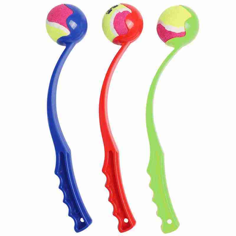 Pet Throwing ToysPet Supplies Outdoor Sports Dog Toy Ball Throwing Ball Launcher Pet Training Interactive Toy Dog Retrieve Toys