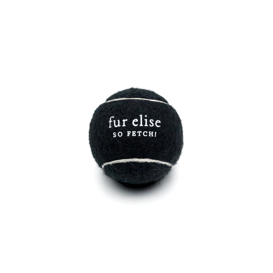 So Fetch! Tennis Ball - Noire Elise Galleria