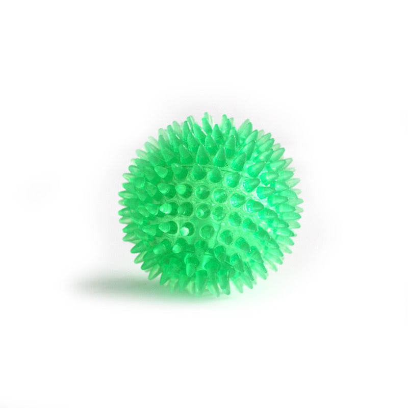 Dog Toy Medium Spike Ball Dog Toy 9CM Sound Pet Teeth Grinding Toy Medium Dog