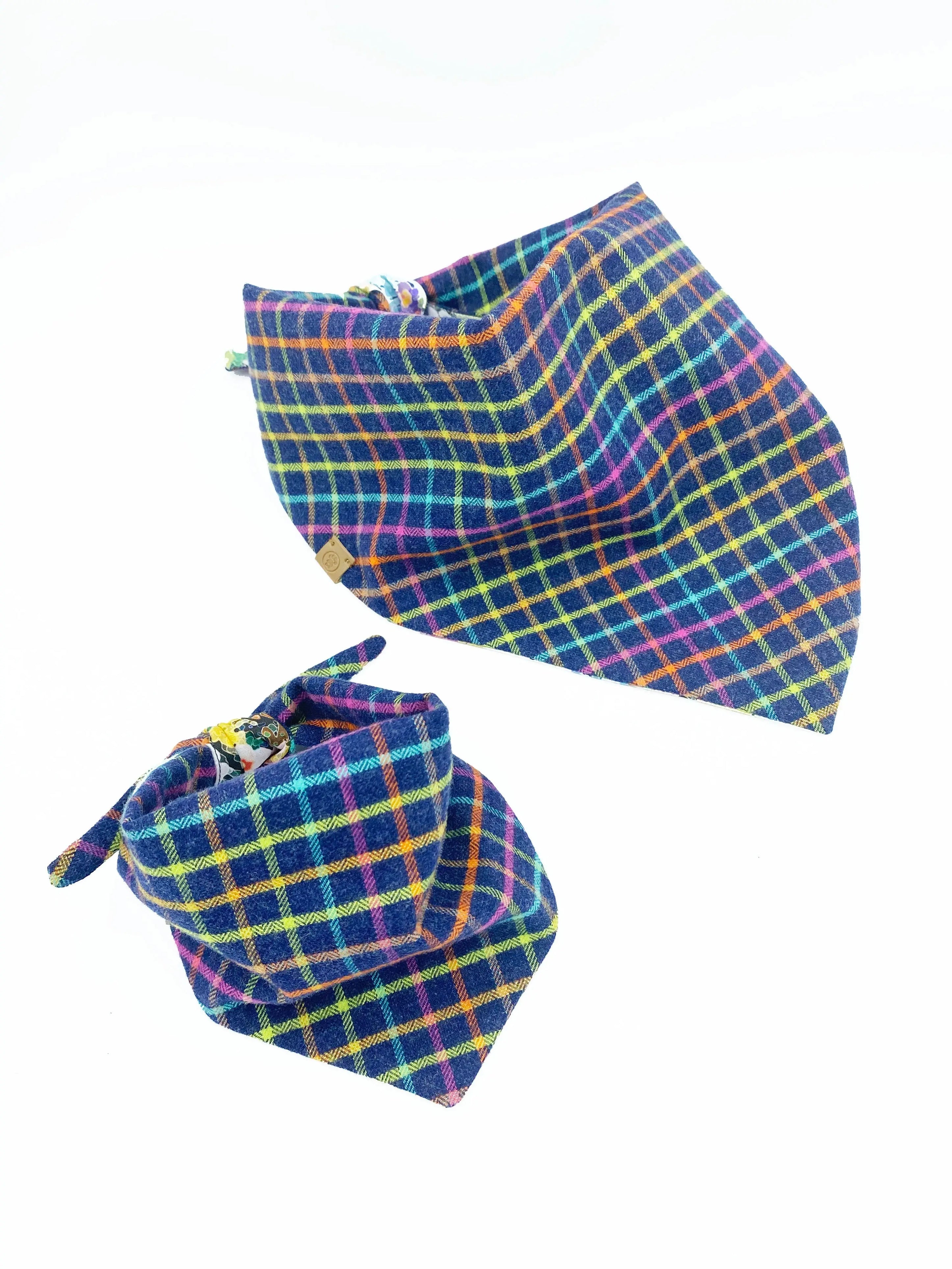 'Brett' Reversible Pet Bandana BESPOKE PAWS