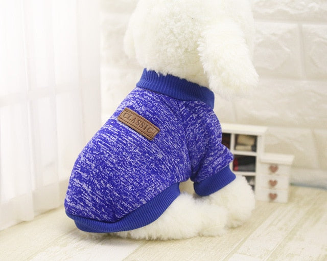 Dog Clothes For Small Dogs Soft Pet Dog Sweater Clothing For Dog Winter Chihuahua Clothes Classic Pet Outfit Ropa Perro