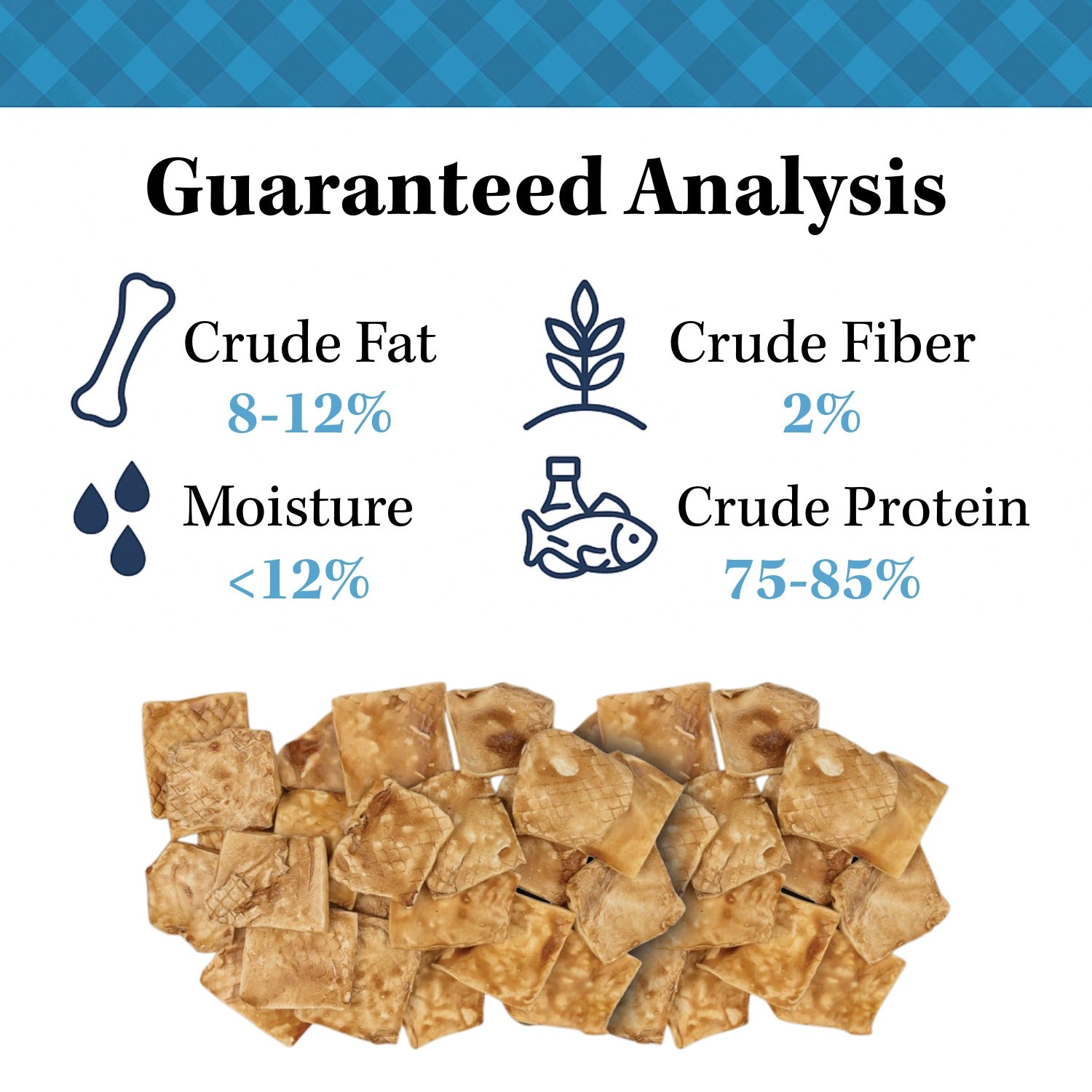 Country Living 4” x 4” Beef Cheek Chip Dog Treats – Chicken Flavor – 5 Count Bag – All-Natural, High-Protein, Long-Lasting Dog Chews American Pet Supplies