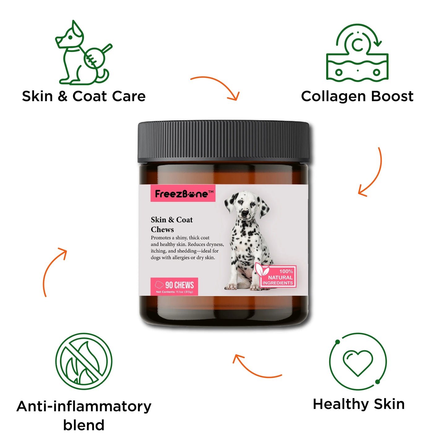 Allergy & Immune Chews (90 Chews) Freezbone