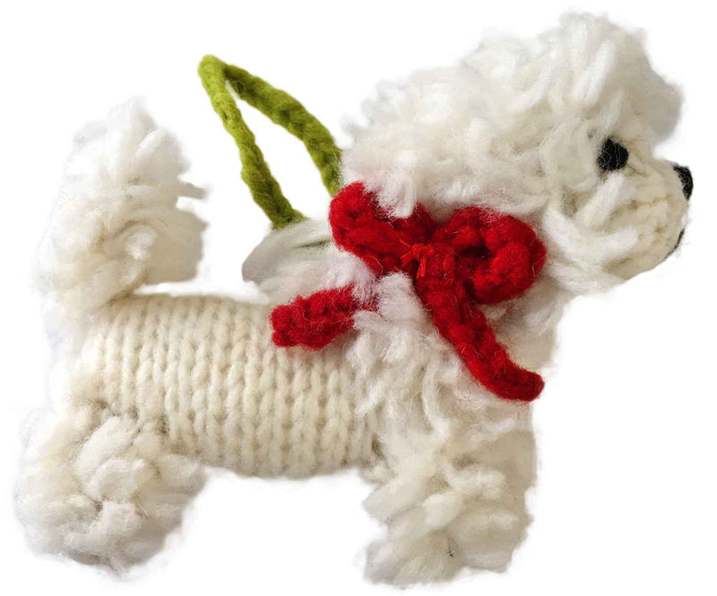 Bichon Frise Dog Ornament