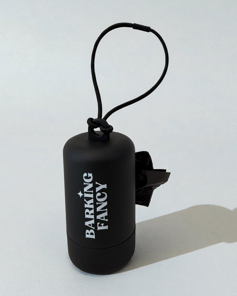 Barking Fancy Logo Poop Bag Dispenser - 2 Colors