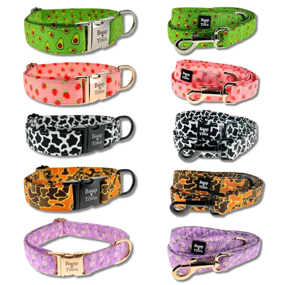 Dog Collar & Leash Sets Boop Town