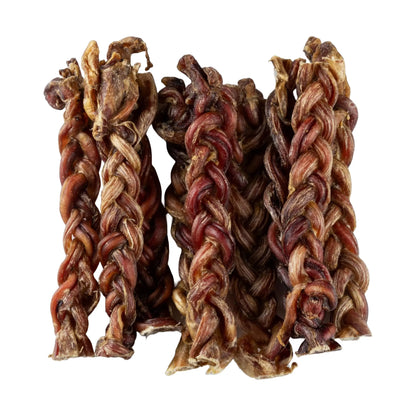 BAFFS NATURALS Braided Lamb Pizzle Chews – Long-Lasting, All-Natural Dog Treats (8oz Bag) American Pet Supplies
