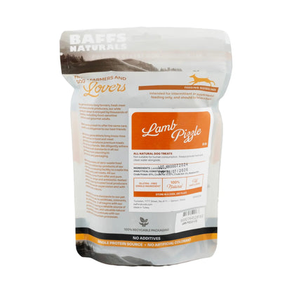 BAFFS NATURALS Braided Lamb Pizzle Chews – Long-Lasting, All-Natural Dog Treats (8oz Bag) American Pet Supplies
