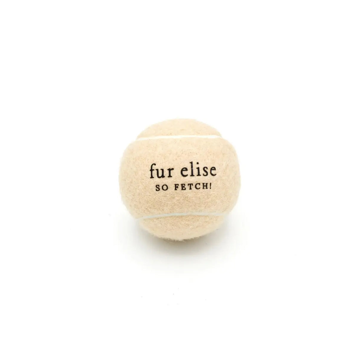 Fur Elise So Fetch! Tennis Ball - Latte