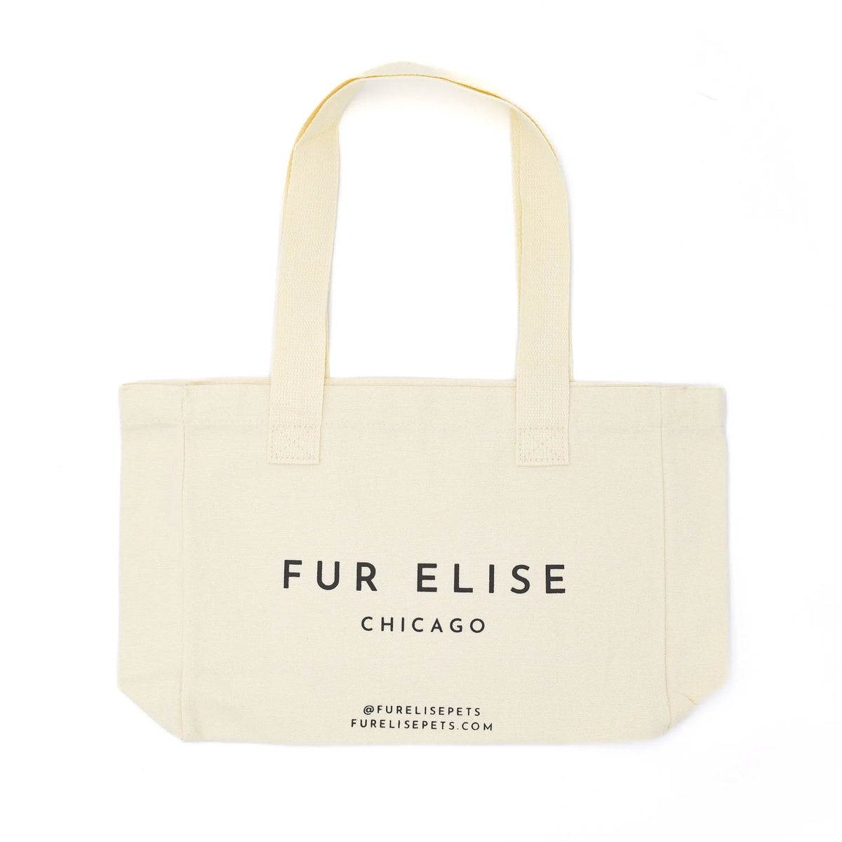 Fur Elise Logo Canvas Tote Bag