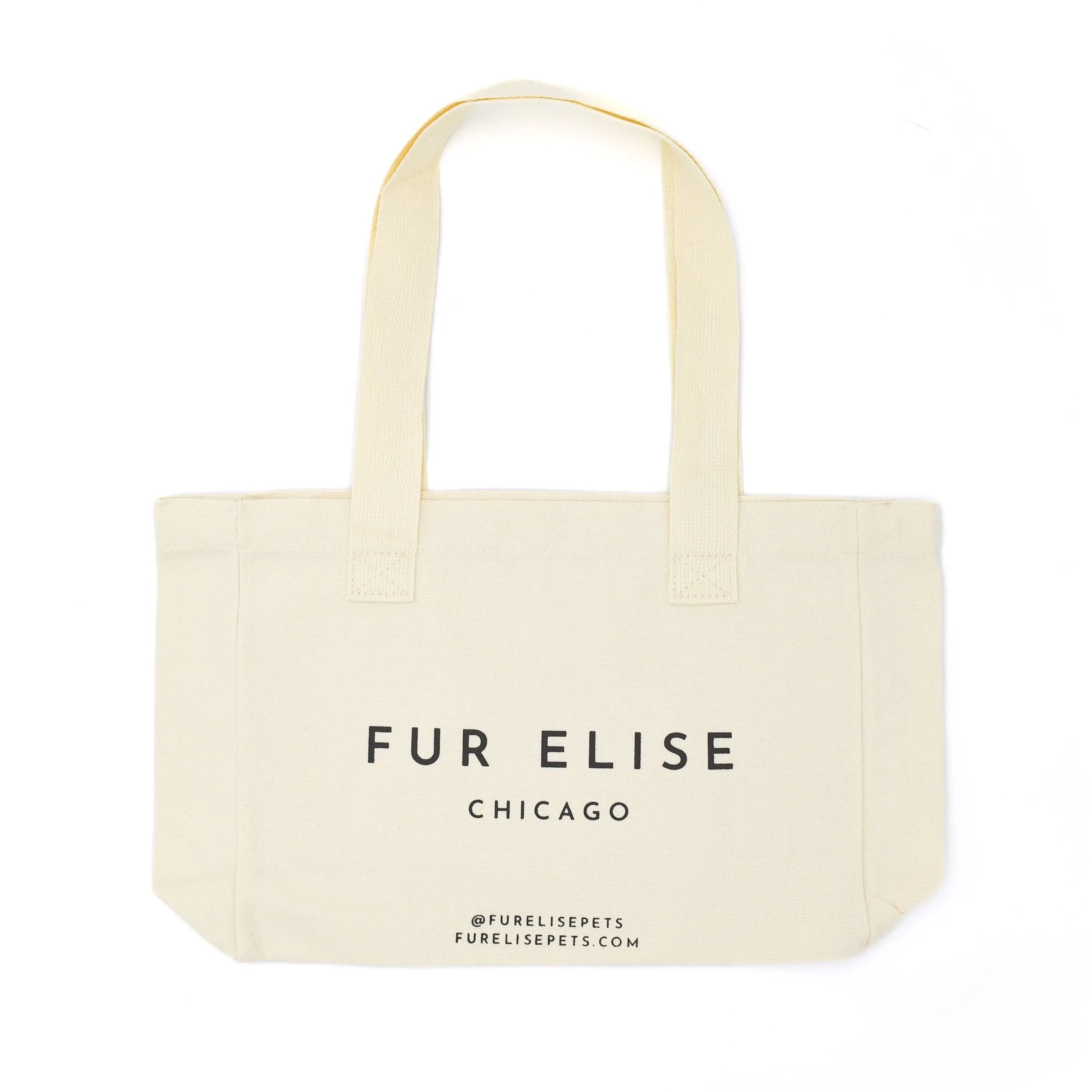 Logo Canvas Tote Bag Elise Galleria