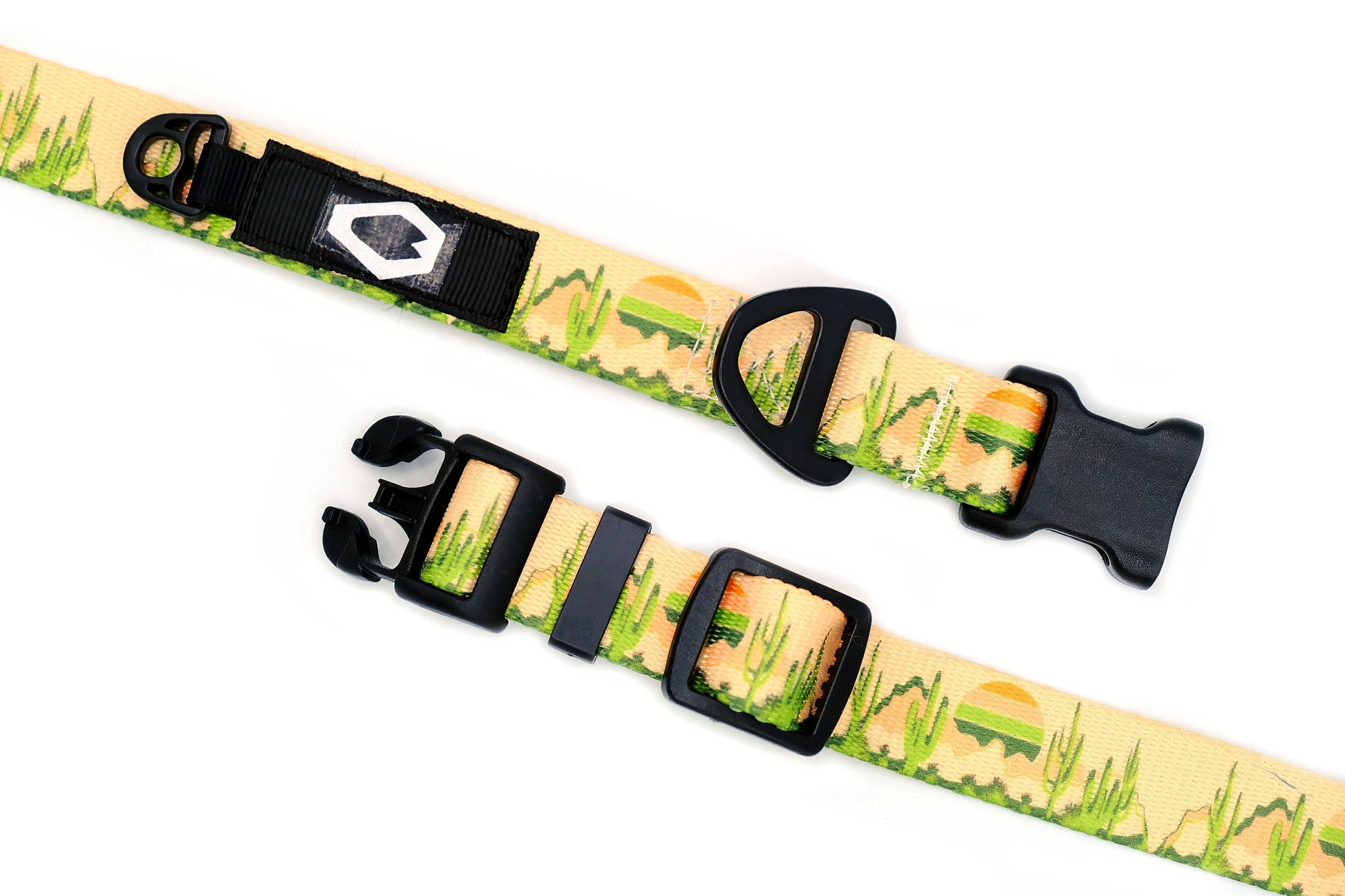 Outdoor Style Cactus Cream Nylon Dog Collar Euro-Dog Collars and Leads