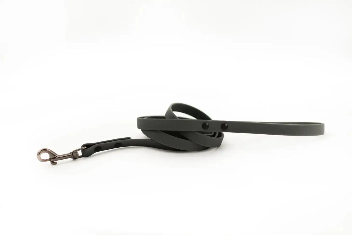 Waterproof Charcoal Super Soft PVC Dog Leash