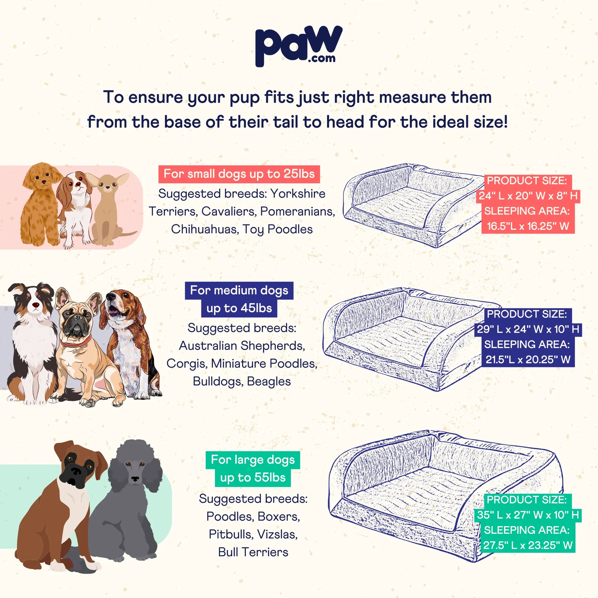 PupChill™ Cooling Bolster Dog Bed Paw.com