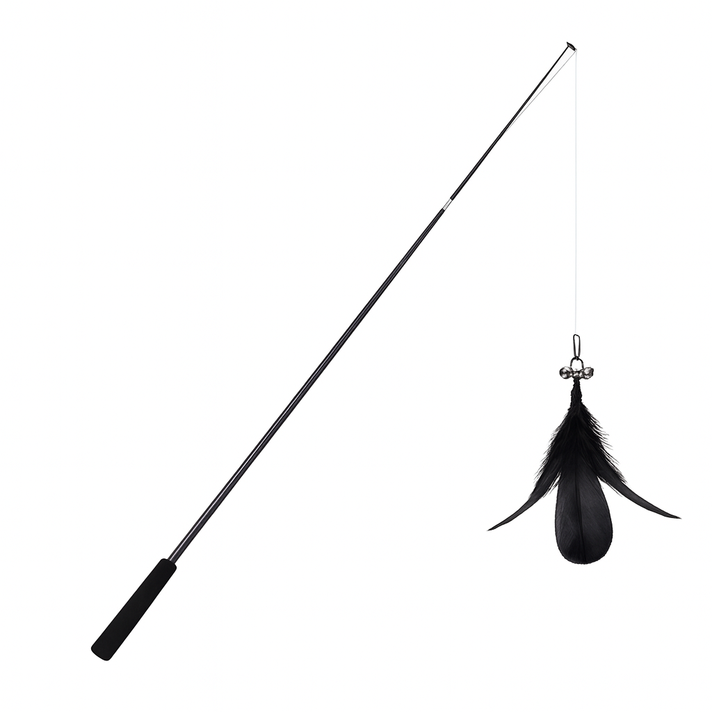 Milou & Lumi Telescopic Feather Cat Teaser Wand Dr. Milou