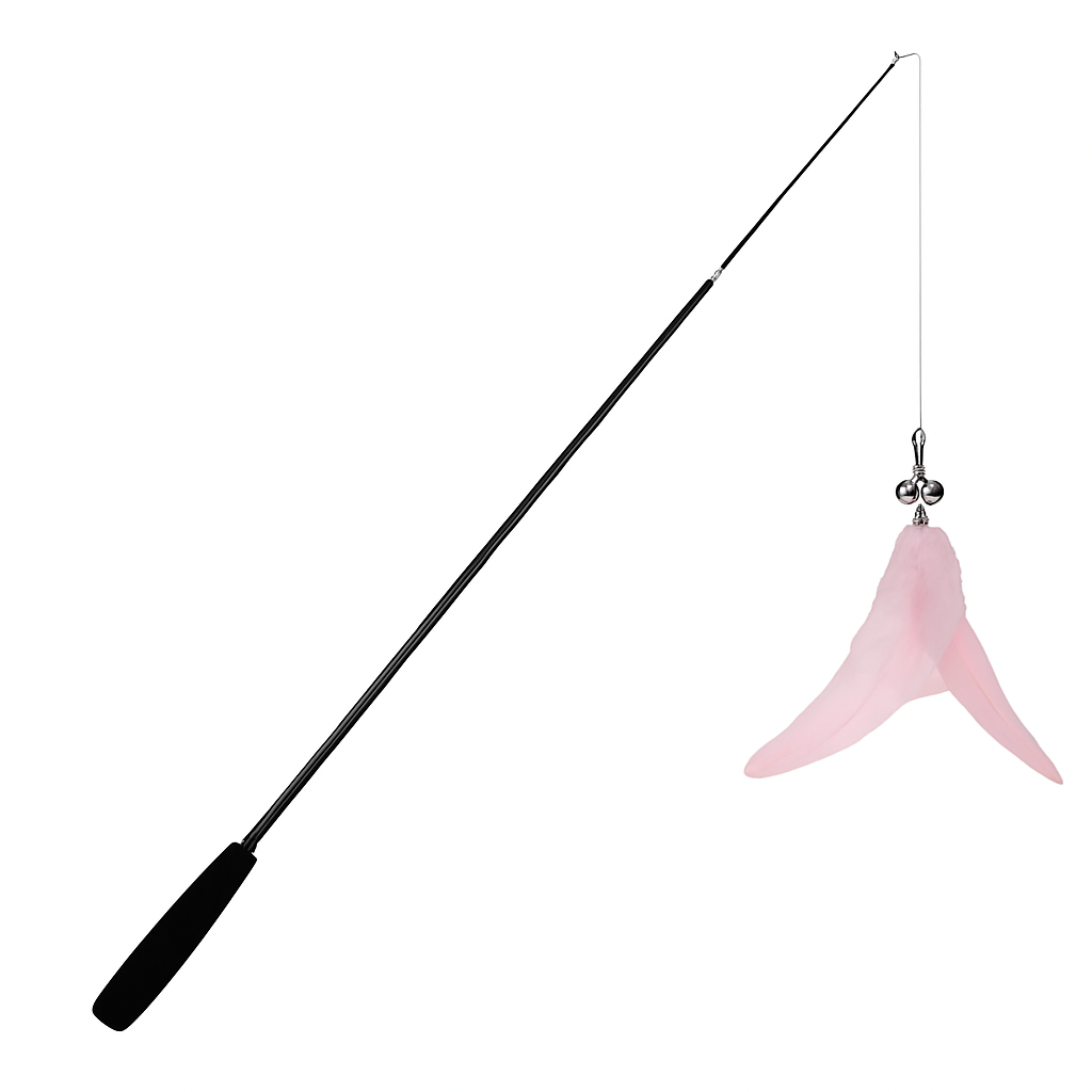 Milou & Lumi Telescopic Feather Cat Teaser Wand Dr. Milou