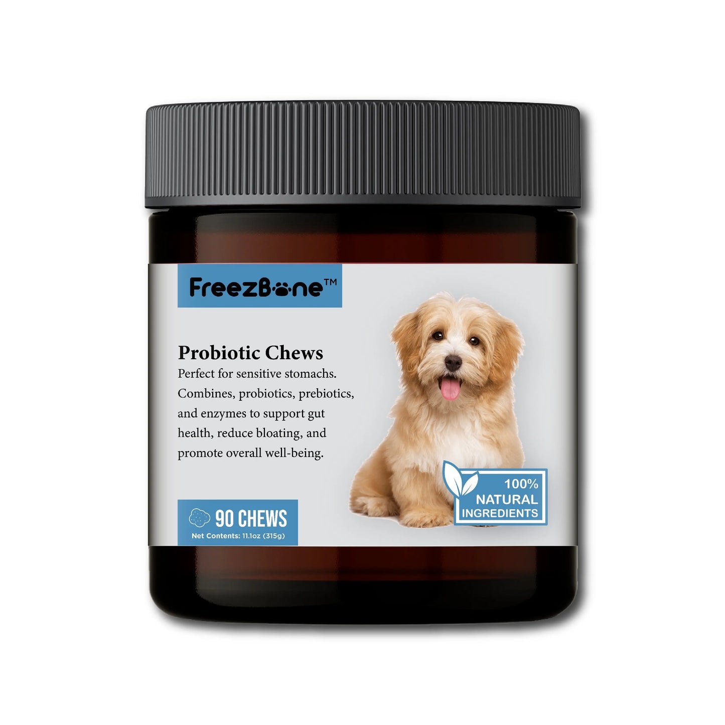 Probiotic Chews (90 Chews) Freezbone