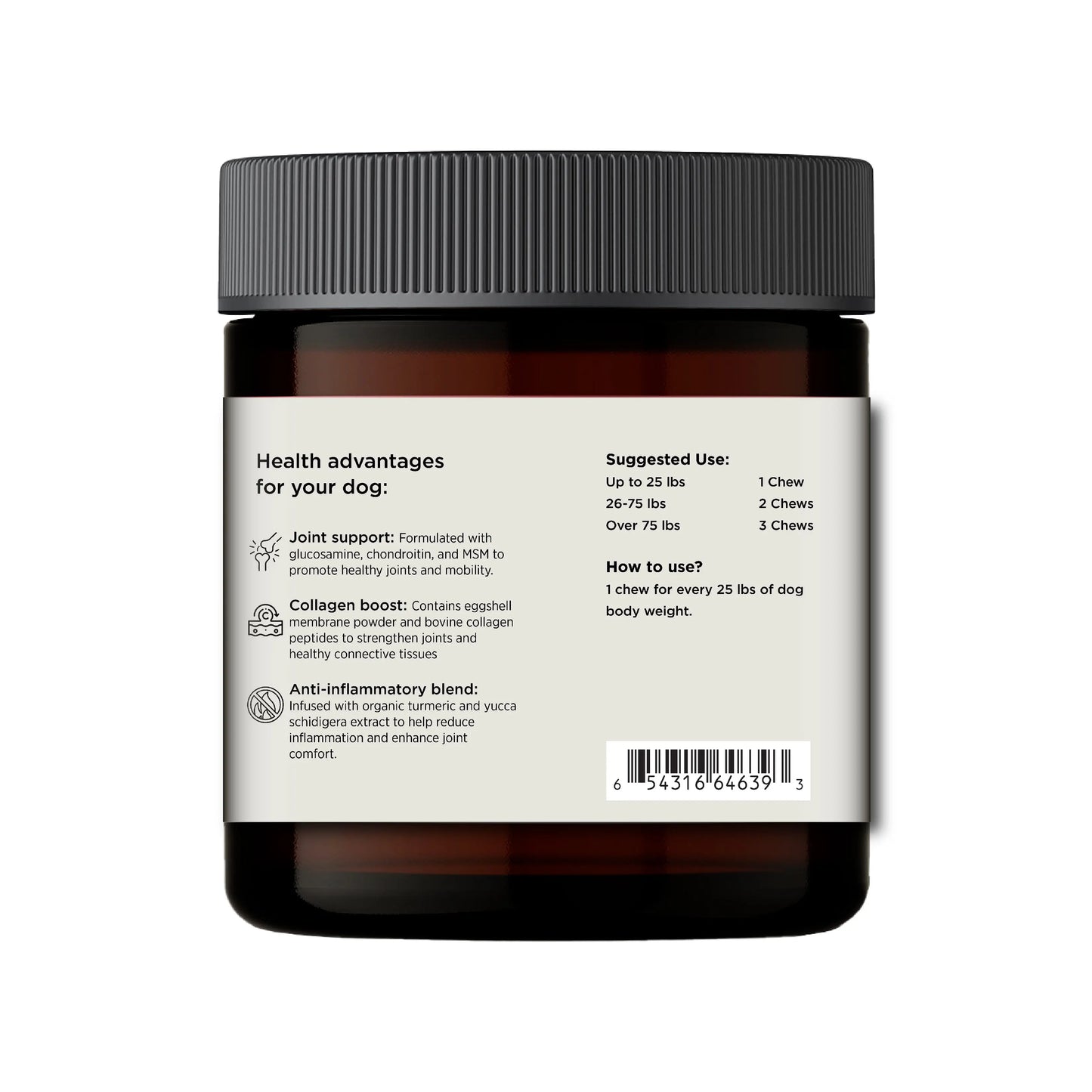 Hip & Joint Chews (90 Chews) Freezbone