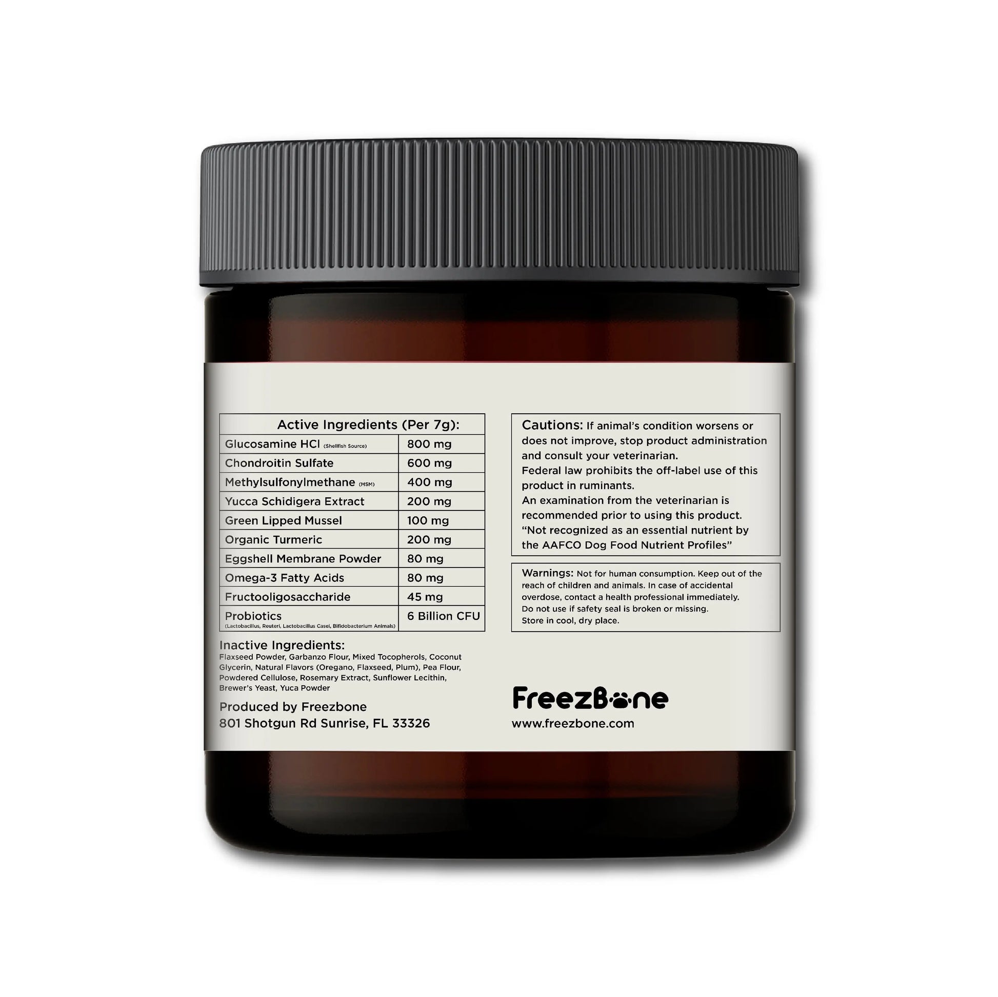 Hip & Joint Chews (90 Chews) Freezbone