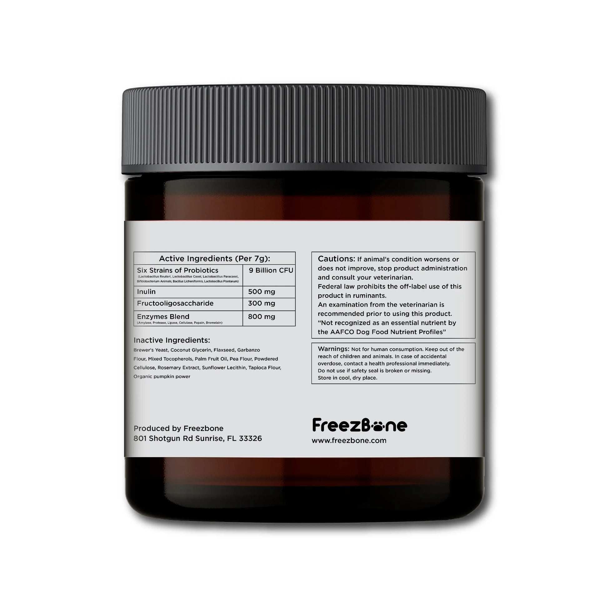 Probiotic Chews (90 Chews) Freezbone