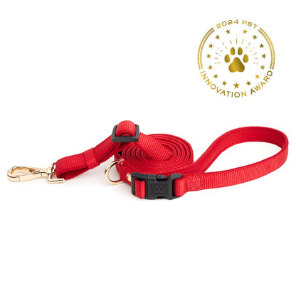 City Dog Leash - Iconic Red Dogistry™