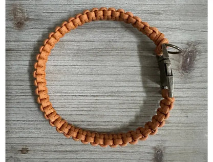 Cobra Braid in Mustard - Handmade Dog Collar Pawsh Pup Co.