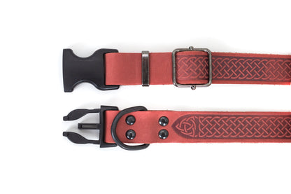 Celtic Sport Coral Reef Leather Dog Collar Euro-Dog Collars and Leads