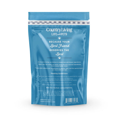 Country Living 5”-7” Cow Tails Dog Chews – 10 Count Bag – All-Natural, Single-Ingredient, Long-Lasting Beef Chews – High-Protein, Grain-Free – Promotes Dental Health American Pet Supplies