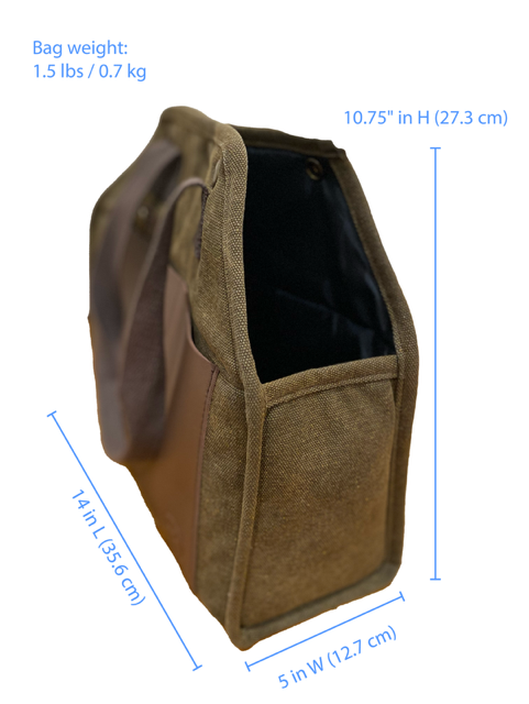The Daily Carrier—Packable Luxury for Life on the Go by BESPOKE PAWS