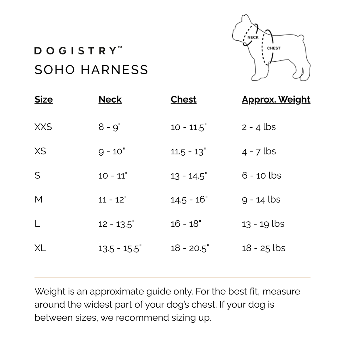 SoHo Dog Harness - Madison