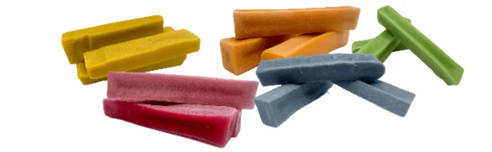 Pumpkin Flavored Yak Cheese Chew - made with REAL PUMPKIN Puree - Single Chief’s Treats and Pet Supplies