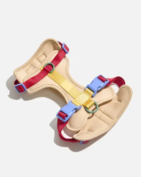 Dog Harness Adjustable Soft Stretch Poly Nylon K9 Outdoors