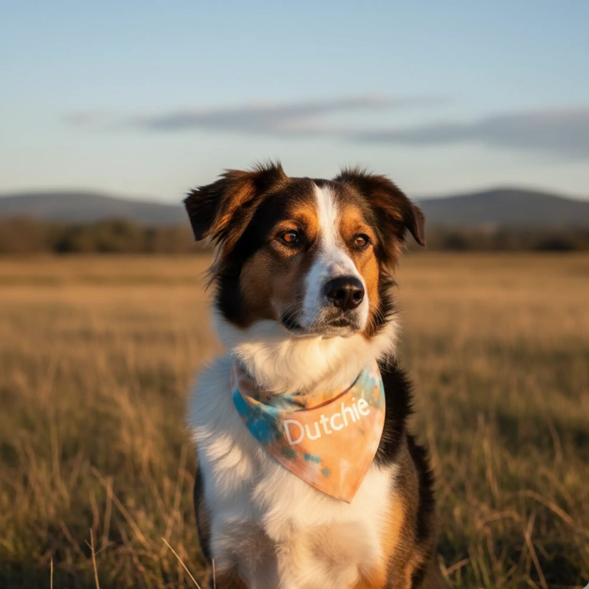Custom Tie Dye Dog Bandana Happy Tails Outfitters