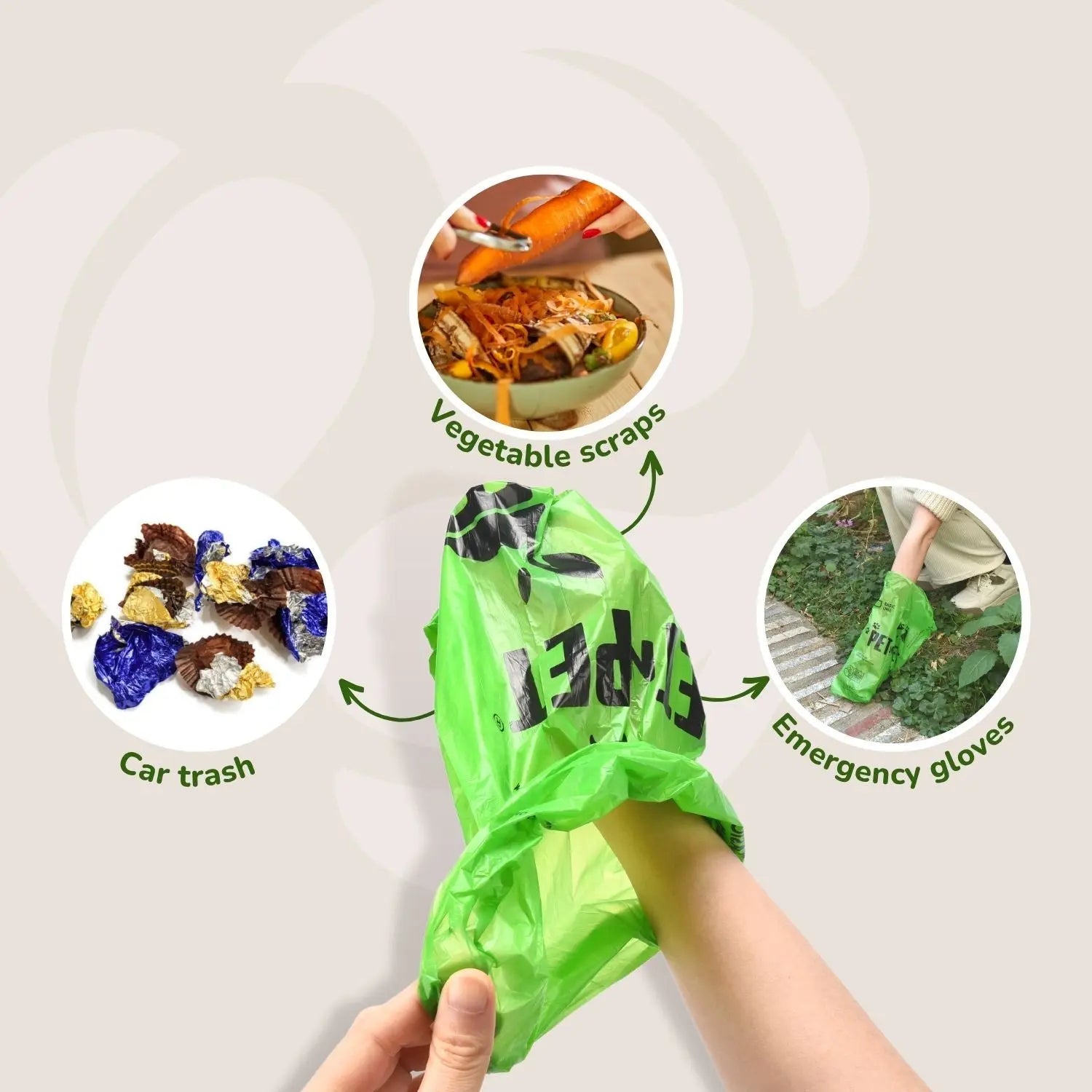 41% Plant-based Poop Bags - K9 Outdoors