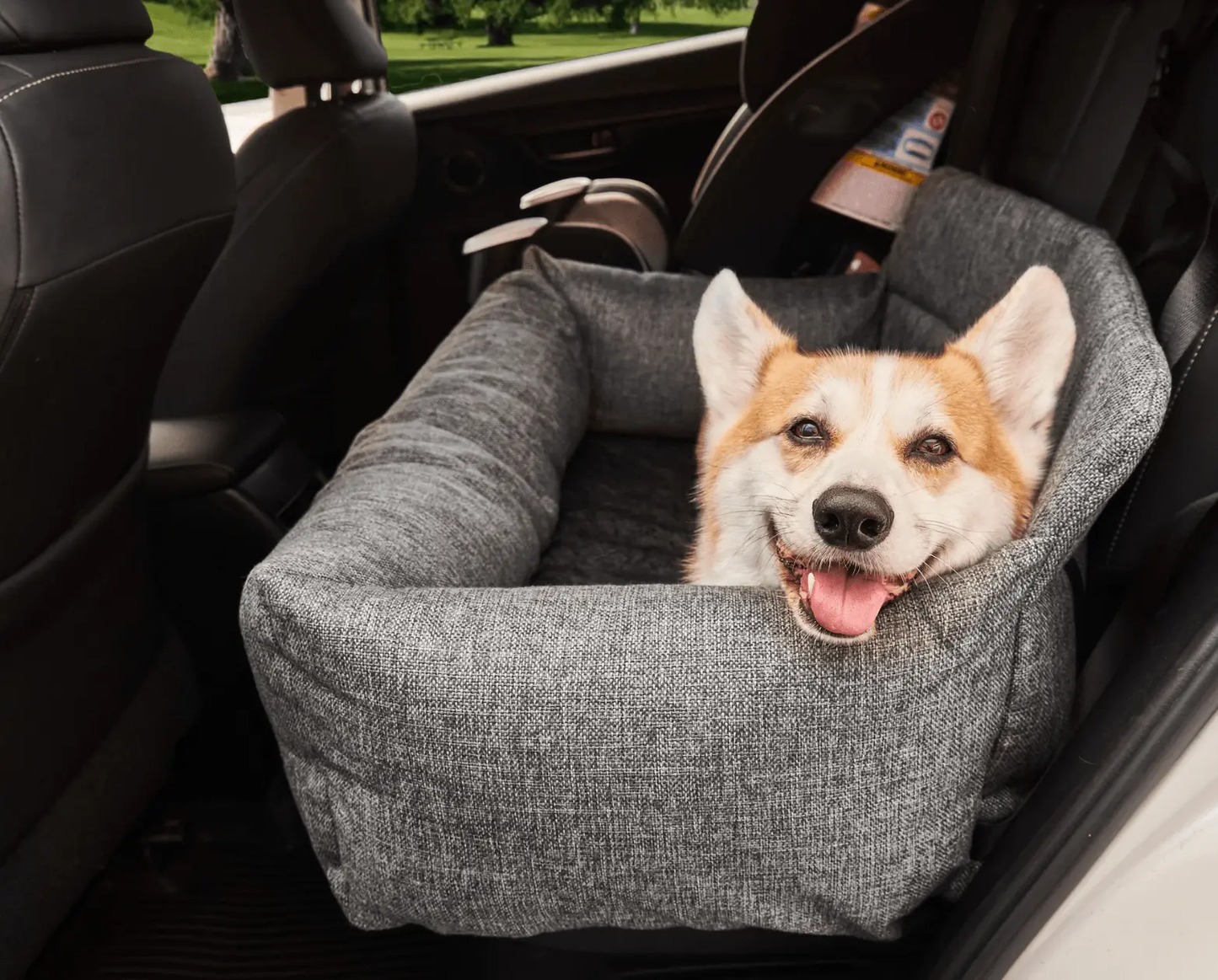 PupProtector™ Memory Foam Dog Car Bed Paw.com
