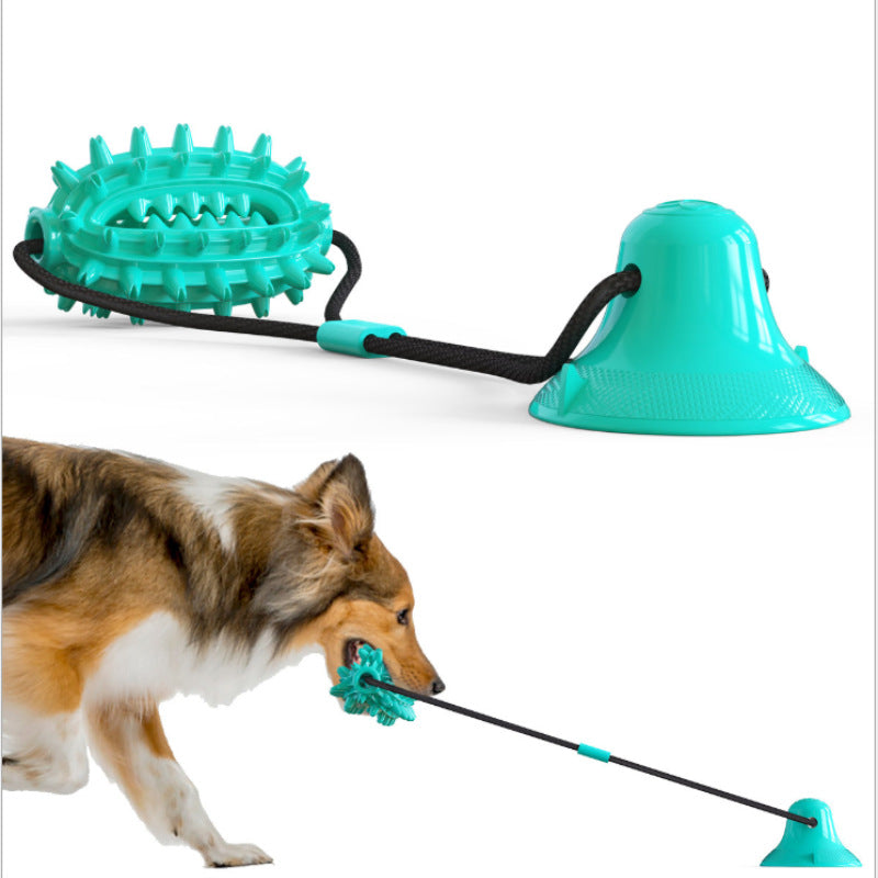 Pet Supplies New Cactus Ball Teething Stick Dog Toys Dog Suction Cup Venting Bite Resistant Toys