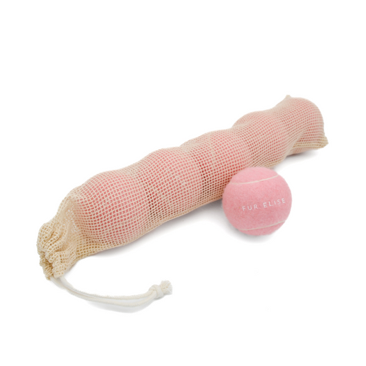 Classic Tennis Ball Set of 5 - Rose Elise Galleria