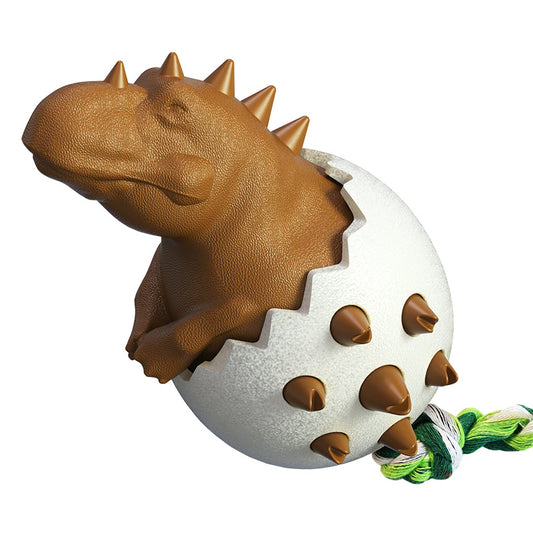 Dinosaur Egg Dog Molar Stick Chew Resistant Glue Pet Supplies Dog Toothbrush Dog Toys