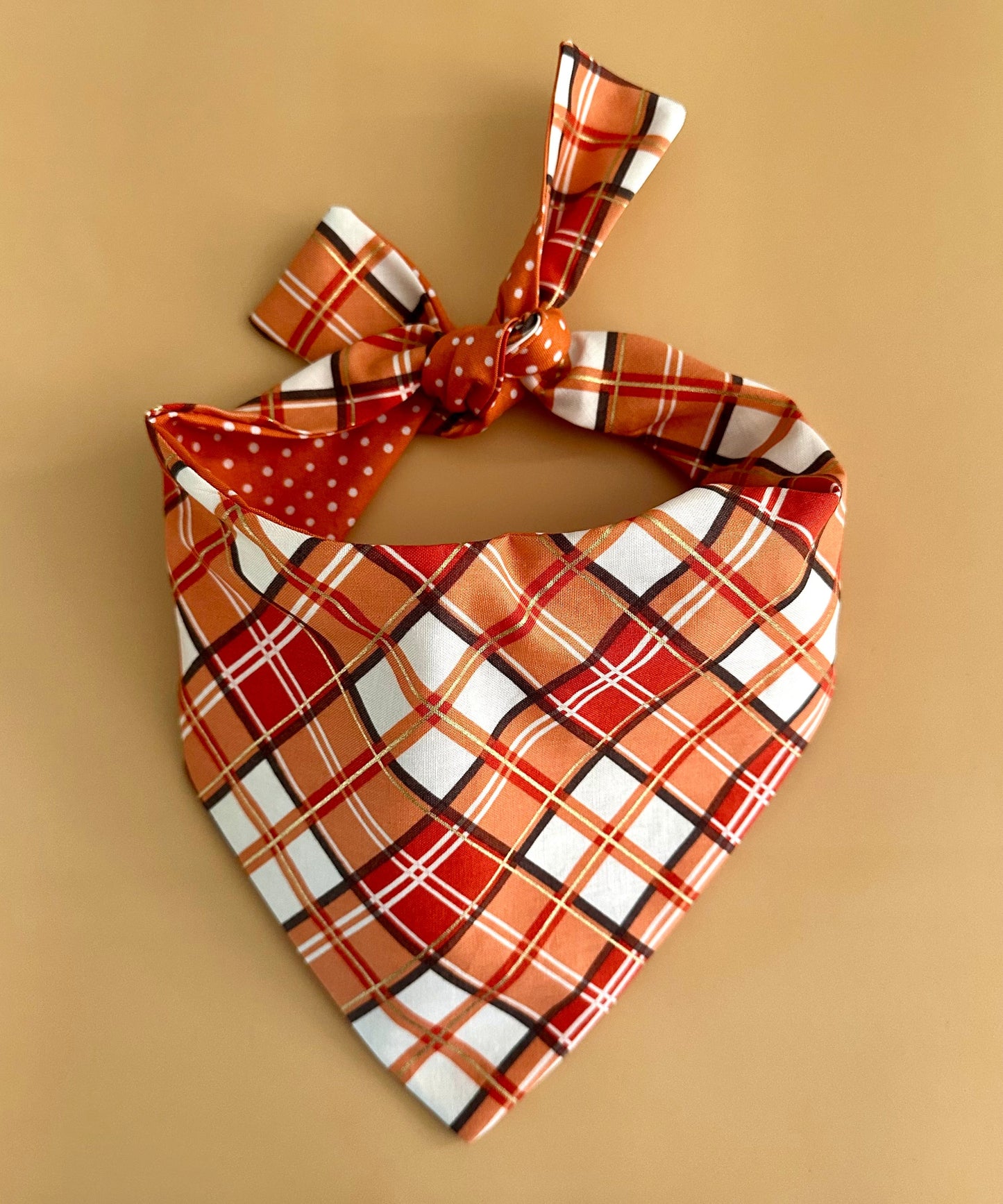 Plaid Dog Bandana Happy Tails Outfitters