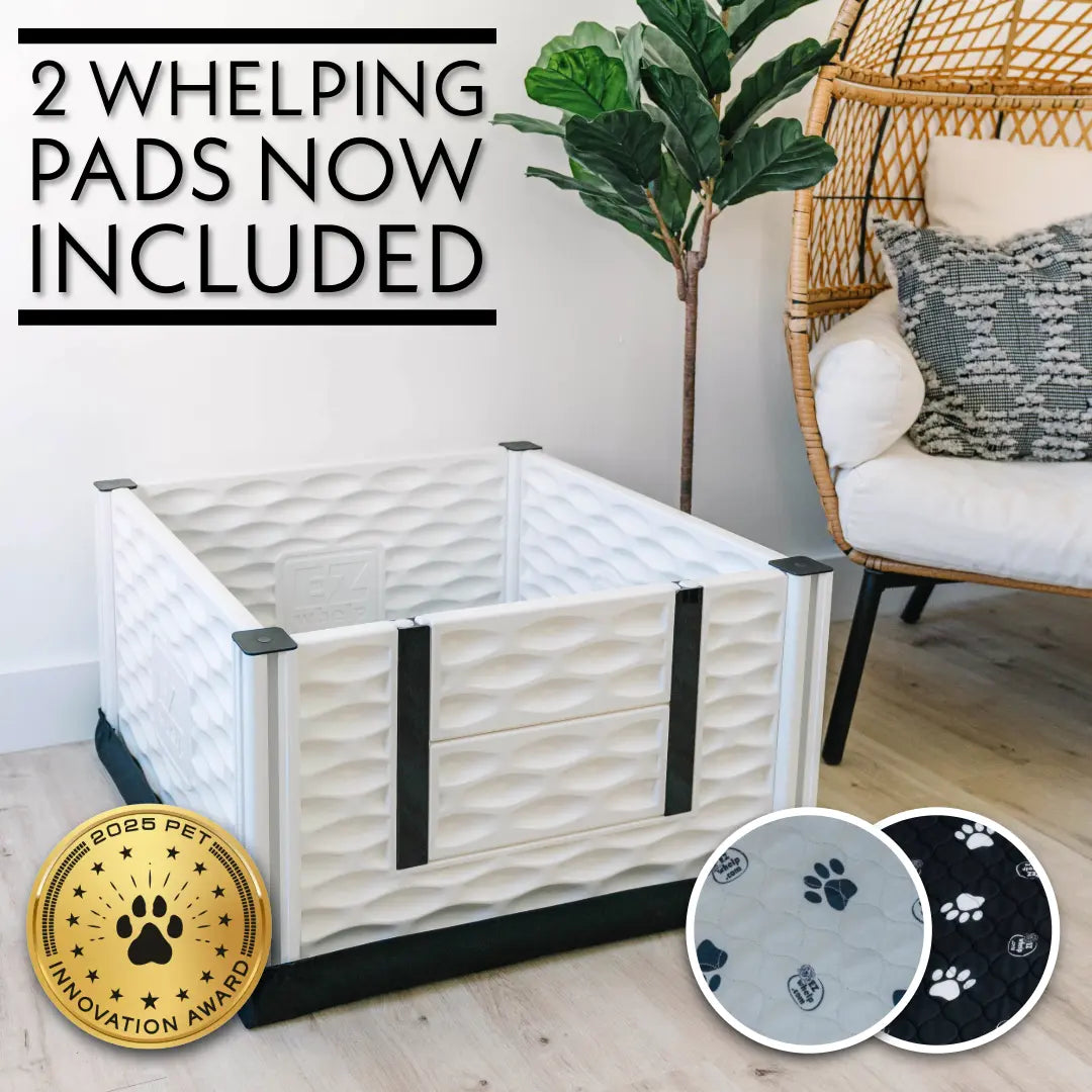 EZclassic Whelping Box w/Rails EZwhelp
