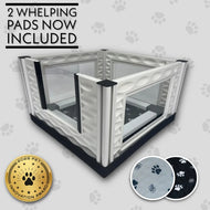 EZclassic Windowed Whelping Box Set w/Rail Assembly