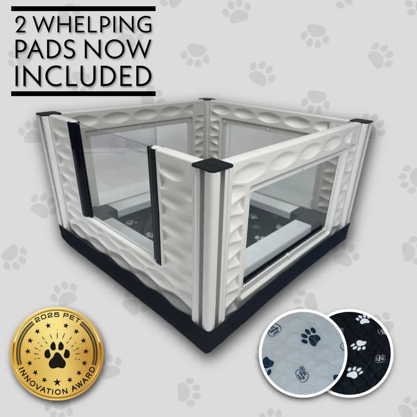 EZclassic Windowed Whelping Box Set w/Rail Assembly