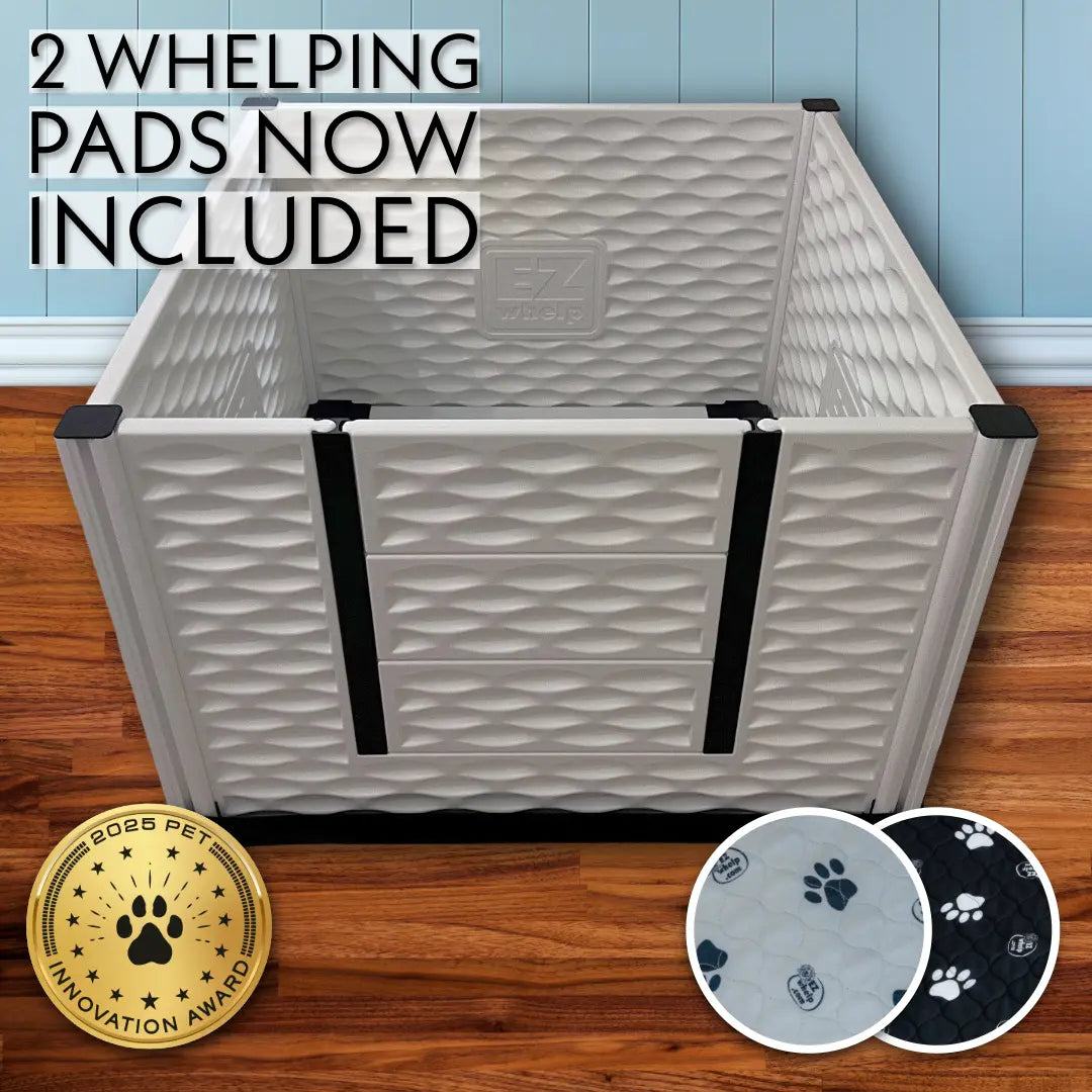 EZclassic TALL Whelping Box w/Rails EZwhelp
