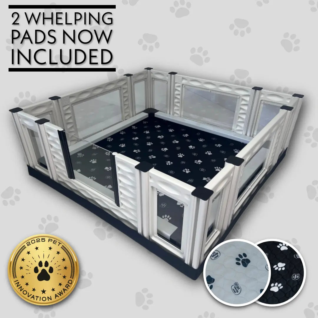 EZclassic Windowed Whelping Box Set w/Rail Assembly EZwhelp